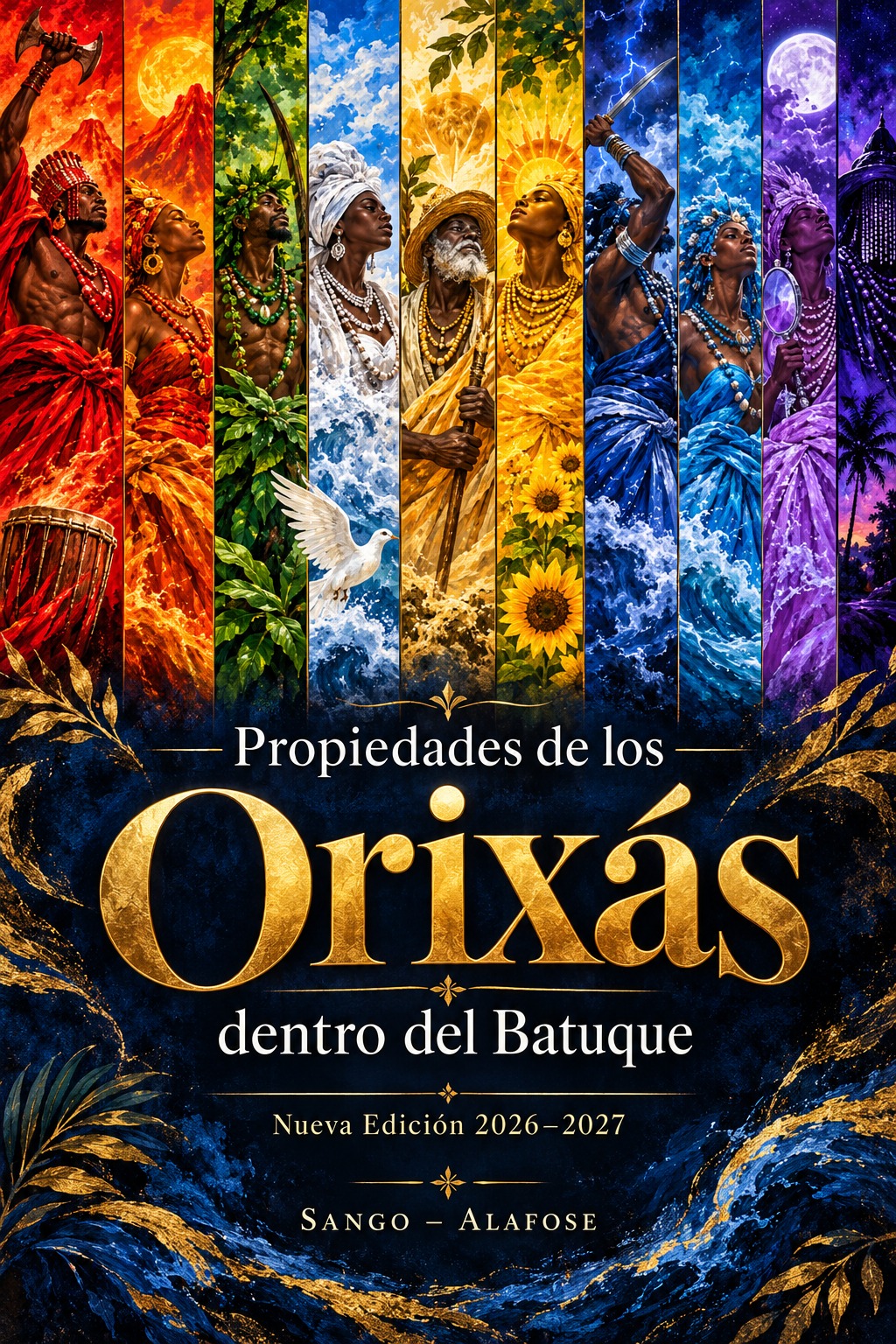 Portada del libro Propiedades de los Orixás dentro del Batuque